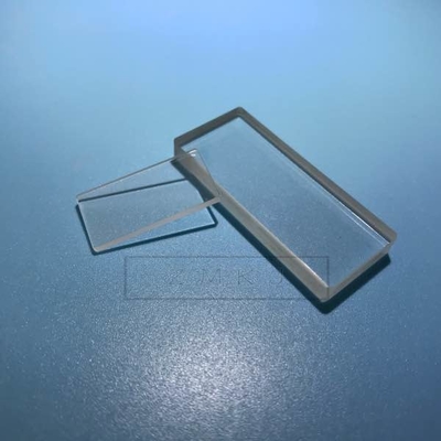 Rectangle Shape Silica Fused Quartz Plate Double Side Polished DSP GS1 GS2 GS3 Grade