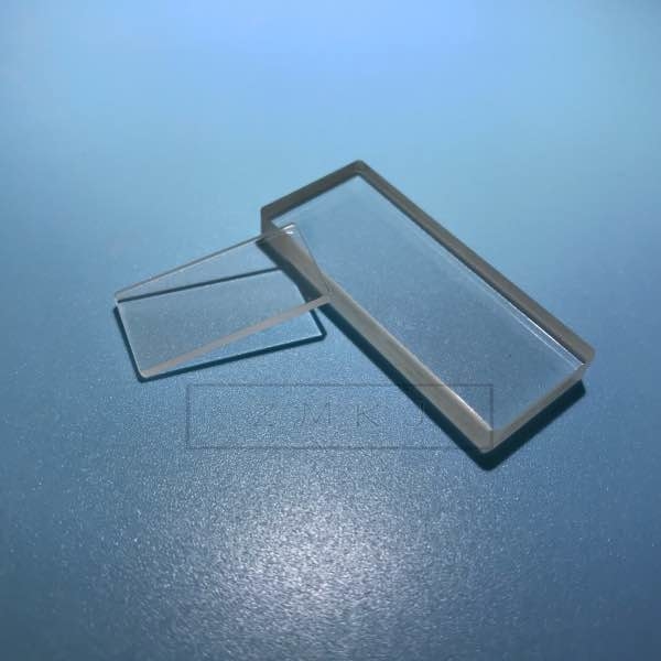 Rectangle Shape Silica Fused Quartz Plate Double Side Polished DSP GS1 GS2 GS3 Grade