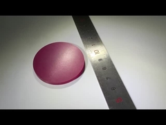 Wafer di zaffiro Ti+ Al2O3, Lente in vetro di cristallo di zaffiro drogato al titanio