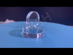 Finestra ottica in zaffiro Al2O3 Finestra a cristallo singolo Finestra circolare Elevata durezza Purezza Trasparente