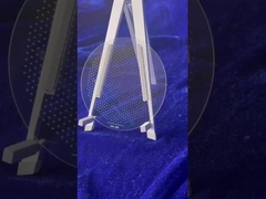 Substrato di vetro perforato con via passante (TGV) per wafer TGV Sapphire