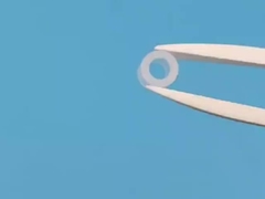 Tubi di zaffiro di piccole dimensioni lucidati