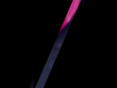 Cassa per orologi a zaffiro rotondo personalizzabile da 40 mm/42 mm in magenta