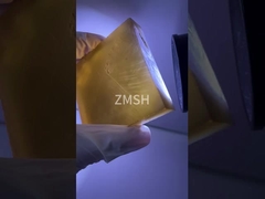 Colore sintetico Zaffiro Pietre preziose grezze Giallo canarino/Giallo terrestre/Colore LV