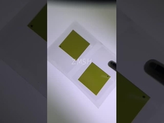 4H-N tipo SiC Substrato 10×10 mm Wafer piccolo