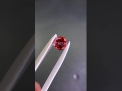 ​​Padparadscha di zaffiro colorato coltivato in laboratorio per gioielli/accessori di lusso​​