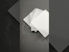 Piastra quadrata di zaffiro Monocristallino Al₂O₃ Diametro 5,5 mm Spessore 6,04 mm