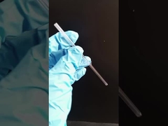 Tubi di zaffiro lucidati a doppio lato su misura da 140 mm Tubi di protezione per componenti ottici