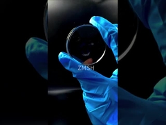 Fenestre ottiche zaffiro personalizzabili 99,99% Al2O3 Alta trasparenza per finestre laser