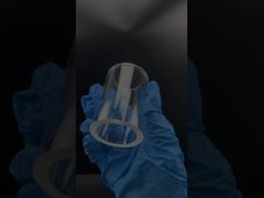 ​​Tubi in Zaffiro Trasparente Lucidato su Misura, Resistenti all'Usura e ad Alta Durezza