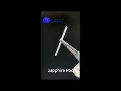 Sapphire Rod Single Crystal Al₂O₃ Optical & Industrial Components