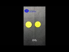 Stampi in ceramica di zirconia (ZrO₂) personalizzati con incisione e marcatura laser di precisione