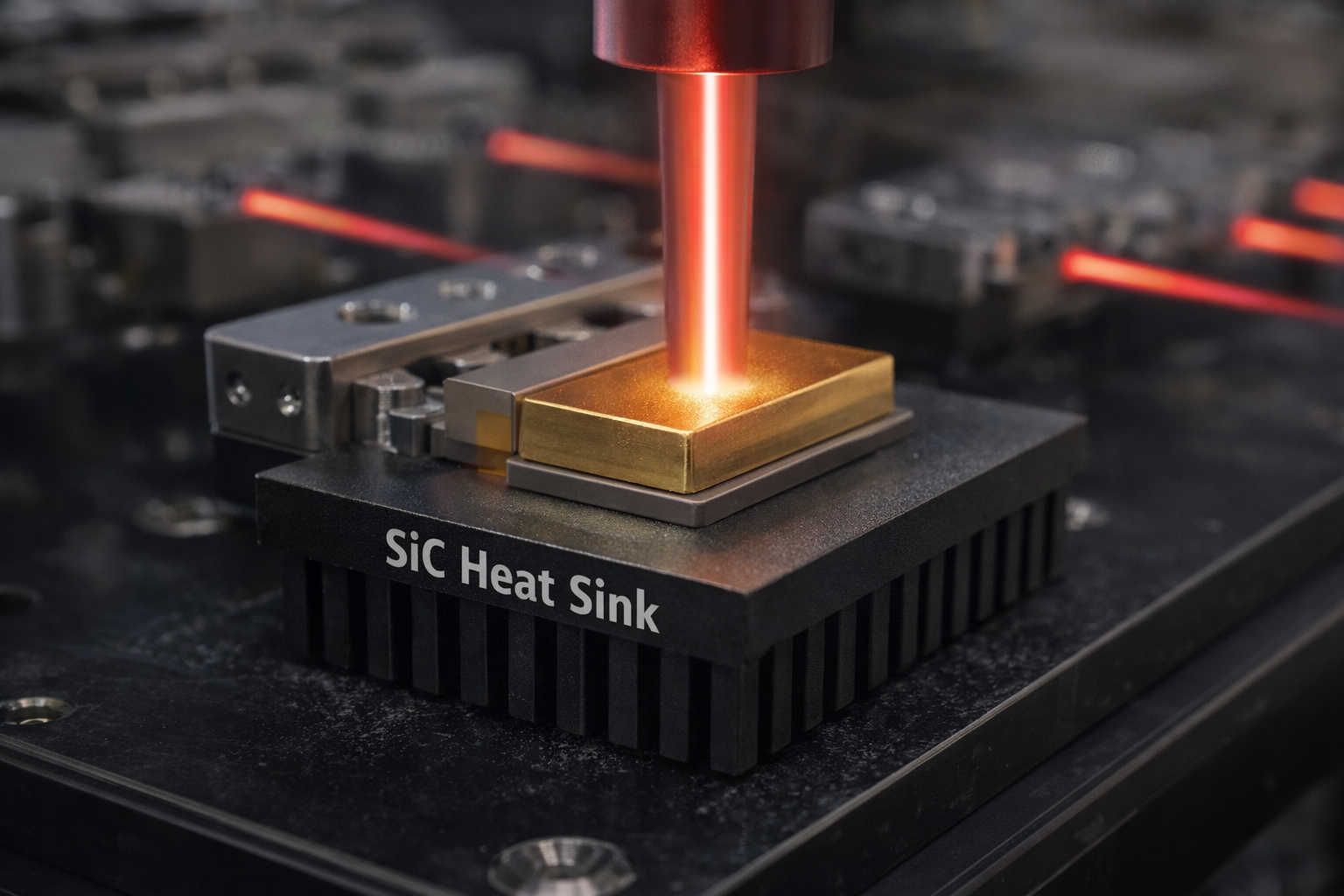 Ultimi blog aziendali su Silicon Carbide Heat Sinks: The Material Enabling Next-Generation High-Power Laser Thermal Management