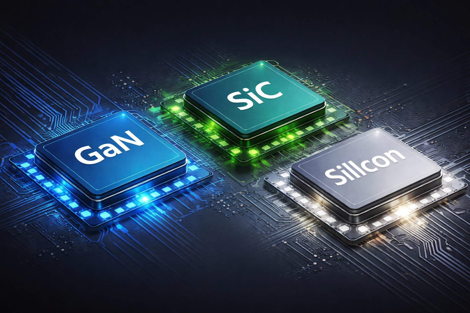 Ultimi blog aziendali su GaN vs SiC vs Silicon: A Practical Guide for Engineers and Device Makers