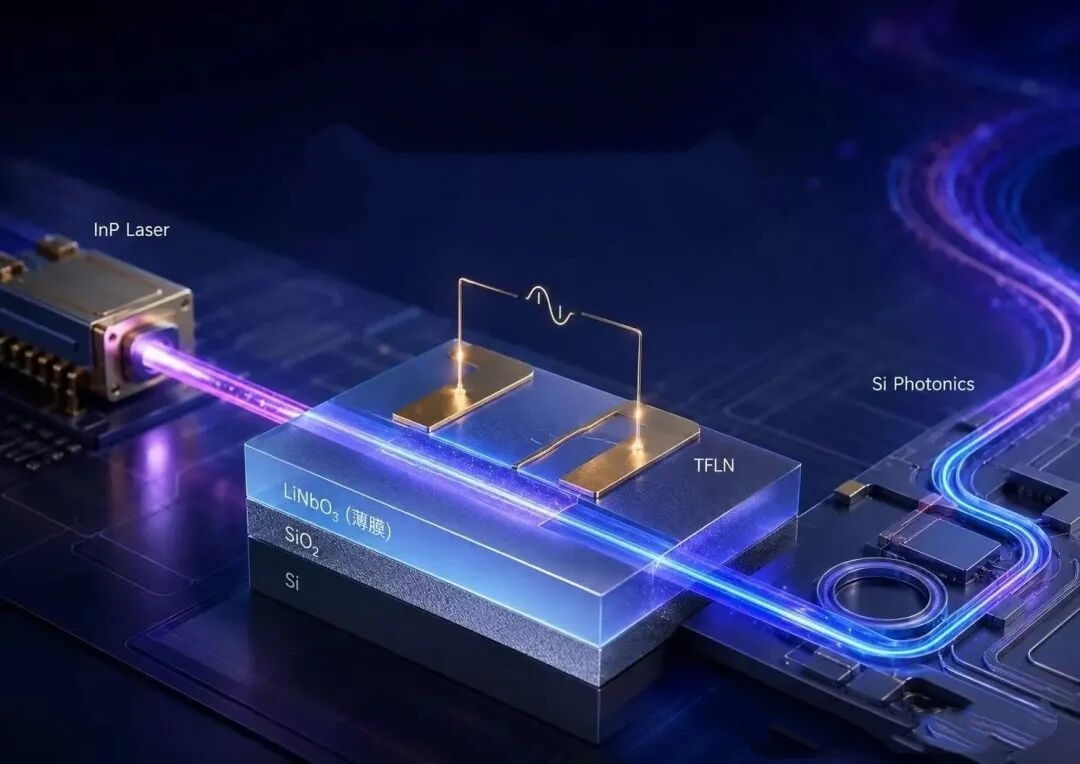 Ultimi blog aziendali su Thin-Film Lithium Niobate: A New Modulation Layer for High-Speed Optical Transceivers