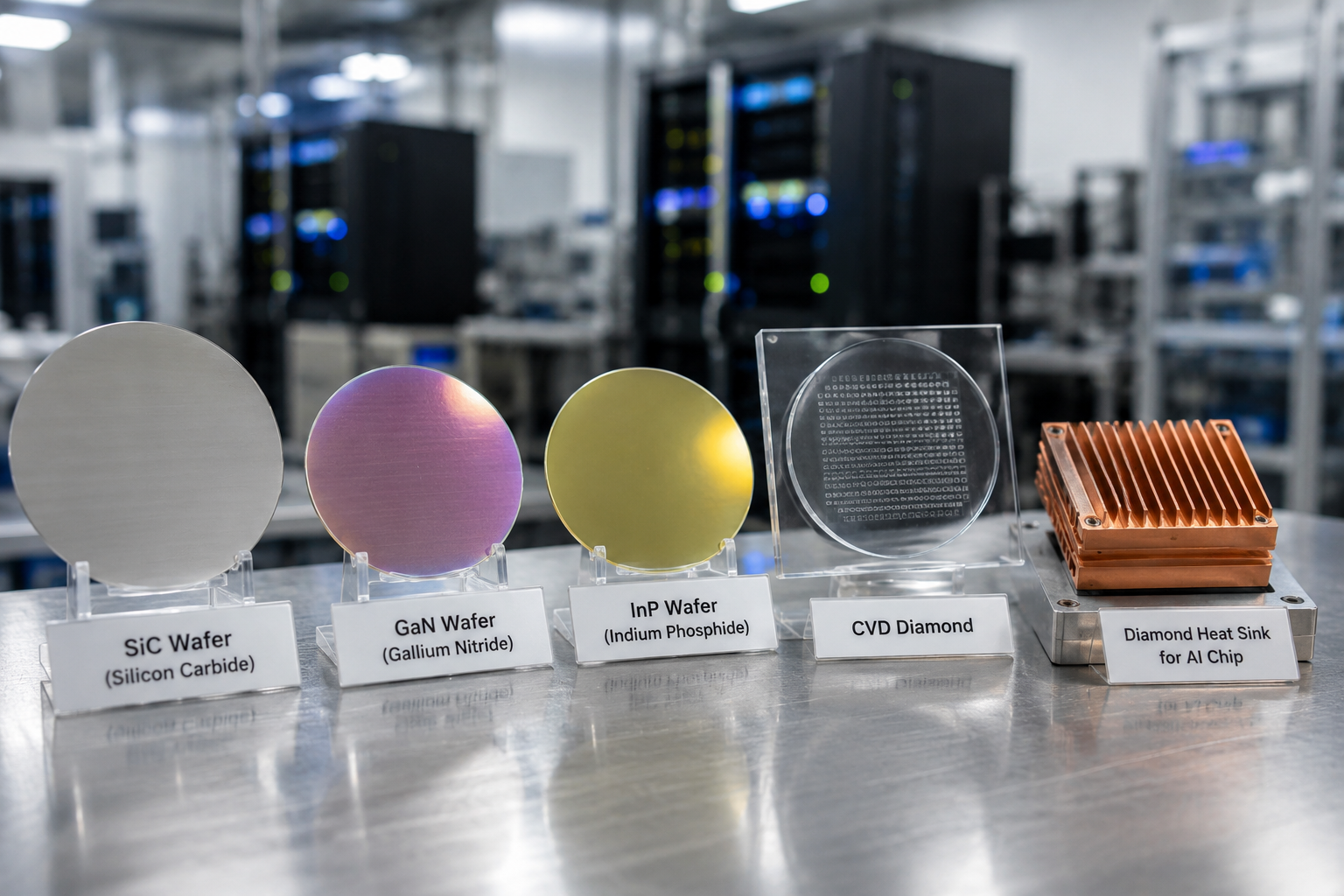 Ultimi blog aziendali su Quattro materiali semiconduttori critici che alimentano il futuro dell'infrastruttura AI