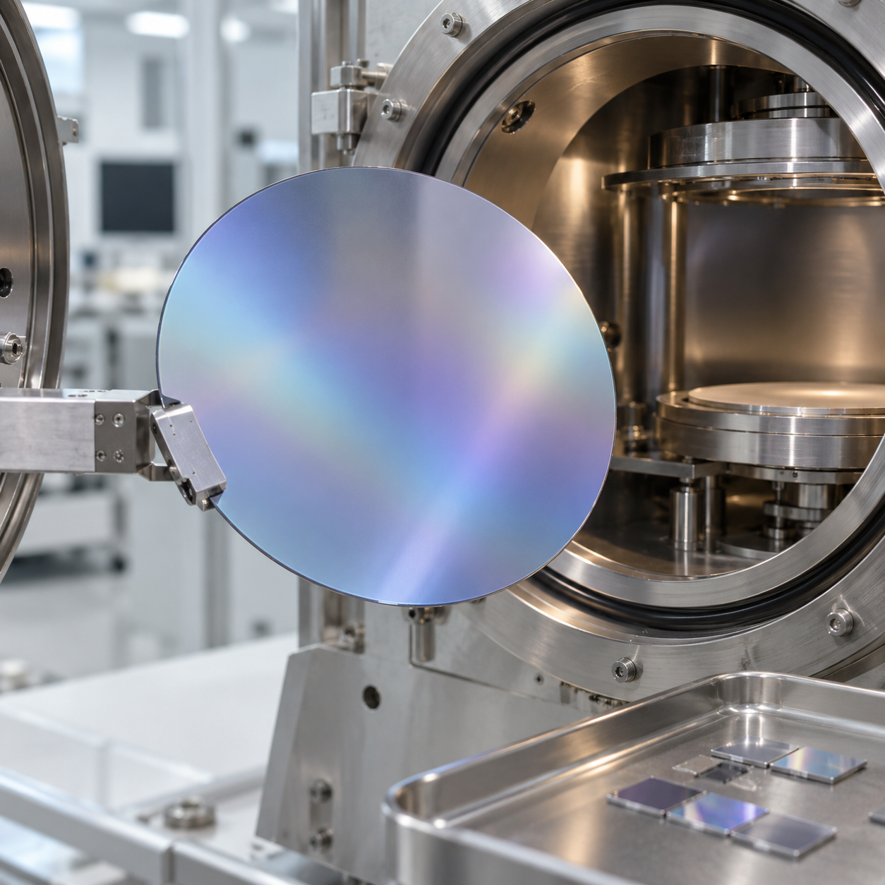 Ultimi blog aziendali su AlScN-on-Silicon Wafers for RF Filters and Ferroelectric Memory: Scandium Content, Film Stress, Crystal Polarity and Waf