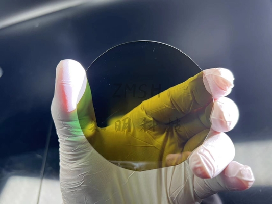 customized 4H-N Type Semi-Insulating SiC Substrates 4inch 6inch Silicon Carbide Wafers