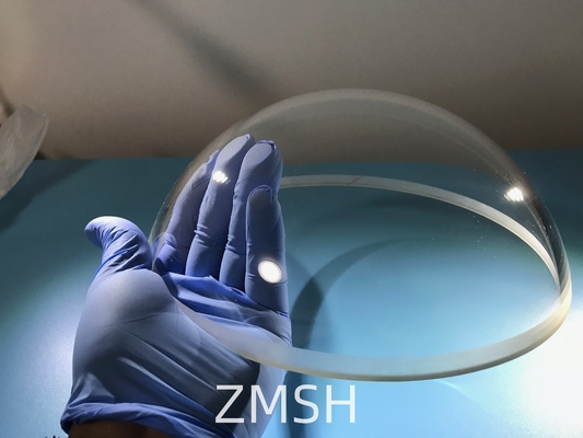 Al2O3 Sapphire Dome K9 Glass Hardness Mohs9 High Pressure Resistivity Optical Windows
