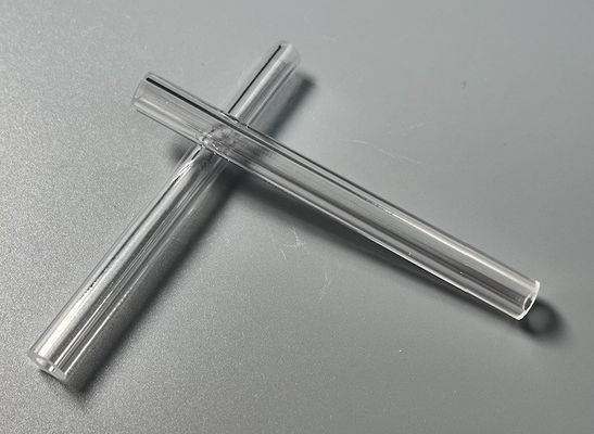 Transparent EFG Al2O3 Sapphire Single Crystal Tubes Customized Sizes Optical Lens