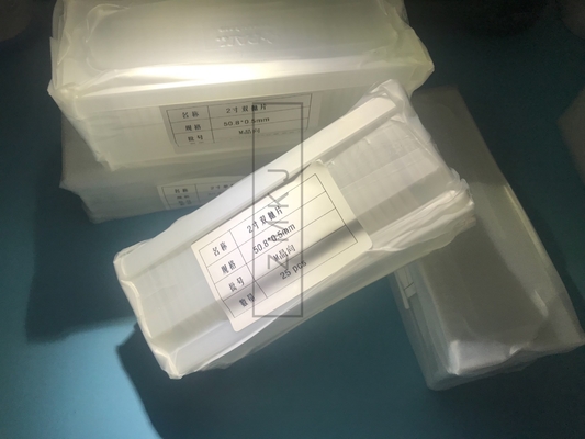 M Axis 2 Inch Sapphire Crystal Glass DSP / SSP 0.5mm Substrates 99.999％ Al2O3