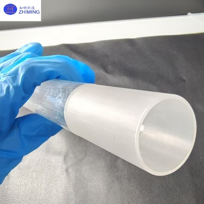 Sapphire Tubes Customized Tubular Components 99.999% Al₂O₃ 80%-90% Transmittance For Endoscopic Catheter