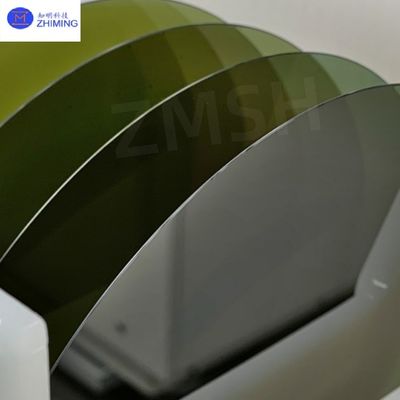 SiC Seed Wafer 4H N Type Dia 153 155 2inch-12inch Customized For Manufacturing MOSFETs