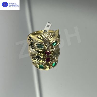 Premium Custom Lab-Grown Colored Sapphire Gemstones Jewelry Rings Processing