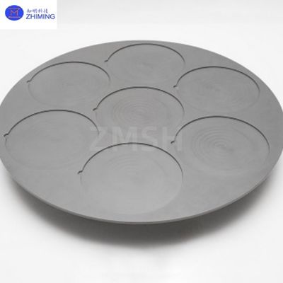 SiC Multi-Wafer Carrier Plate Pressureless Sintered Silicon Carbide For Wafer Support