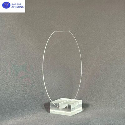 4Inch Quartz Wafer Diameter 100mm Fused Silica Wafer For Semiconductor Manufacturing