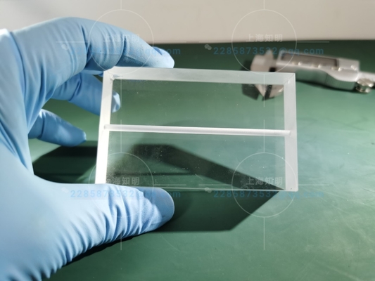Polished Transparent Glass Tube Sapphire Parts Al2O3