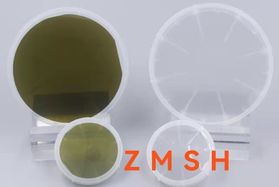 Custom Conductive Type SiC Wafer For High Temperature High Voltage Power Device Solar Photovoltaic