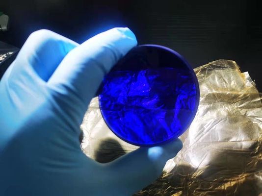comprare Sapphire Gem Crystal Artificial Hardness blu imperiale 9,0 Ruby Crystal fabbricazione online