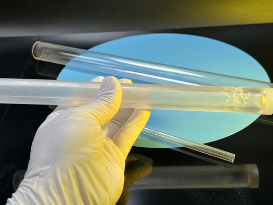 comprare Tubi resistenti alla corrosione Sapphire Glass Pipe trasparente di protezione della termocoppia fabbricazione online