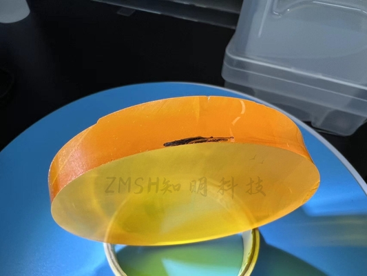 comprare Laser su misura Sapphire Crystal For Laser Rods gialla ottica di dimensione fabbricazione online