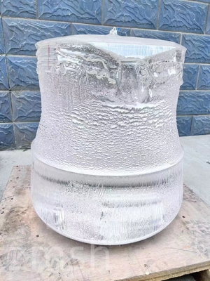 comprare KY Sapphire Crystal Boule 200kg Durezza Mohs 9 Per Sapphire Wafer Cut Alta trasparenza fabbricazione online