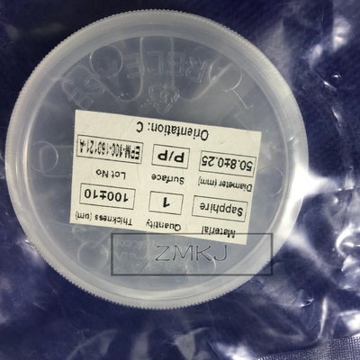 comprare Wafer ultra sottile dello zaffiro del monocristallo, spessore a 2 pollici del substrato 0.1mm dello zaffiro fabbricazione online