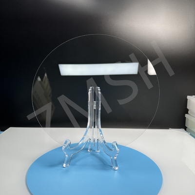 comprare 12 pollici wafer zaffiro substrato zaffiro Al2O3 wafer 9.0Mohs trasparente SSP DSP asse C fabbricazione online