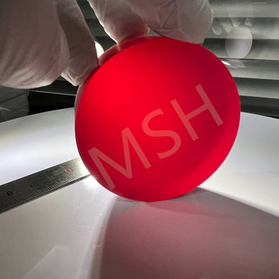 comprare Sapphire colorato finestre ottiche SSP/DSP asse C asse A applicazione personalizzata per i componenti ottici dei sistemi laser fabbricazione online