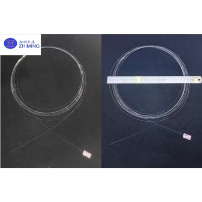 comprare Fibra di zaffiro Al2O3 singolo cristallo trasparente cristallo cavo ottico fibra ottica linea di comunicazione fabbricazione online