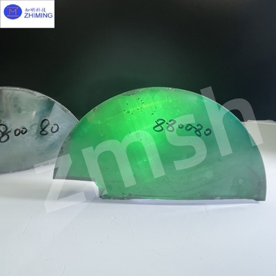 comprare Gemma sintetica cristallo moissanite colorato zaffiro verde vivo SIC materie prime gioielleria personalizzata fabbricazione online