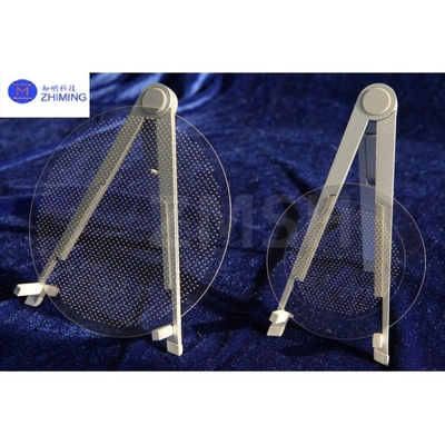 comprare TGV Sapphire Wafer Substrato di vetro perforato attraverso il vetro tramite TGV personalizzato fabbricazione online