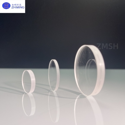 comprare Vetro zaffiro per finestre circolari vetro zaffiro 90% di trasmissione per finestre laser fabbricazione online