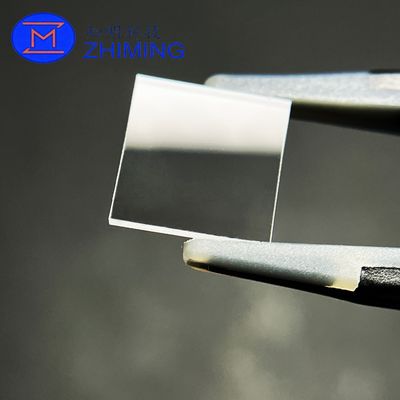 comprare Substrato di zaffiro quadrato 10×10×1mm, piano C, DSP, Al₂O₃ monocristallino ad alta purezza fabbricazione online