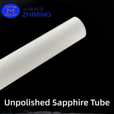 comprare Unpolished Sapphire Tube - High-Performance Single Crystal Al₂O₃, Custom Sizes Available fabbricazione online