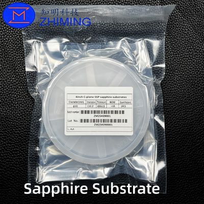 comprare 4-inch C-Plane SSP Sapphire Substrate Al₂O₃ for LED & Optical Applications fabbricazione online