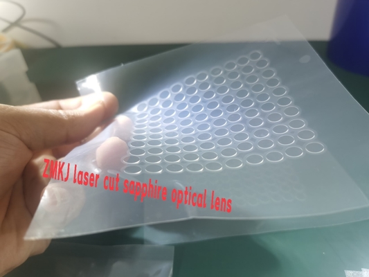 comprare ossido sintetico di alluminio Sapphire Glass Window di spessore Al2O3 di 0.16mm fabbricazione online