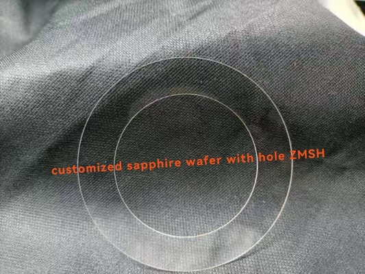 comprare Diametro interno 76.2mm Sapphire Optical Windows polacca di esagono fabbricazione online