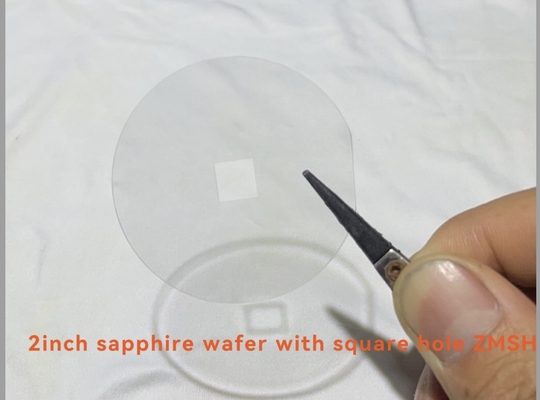 comprare 0.4mm Al2o3 Sapphire Wafers For Epitaxial Growth fabbricazione online
