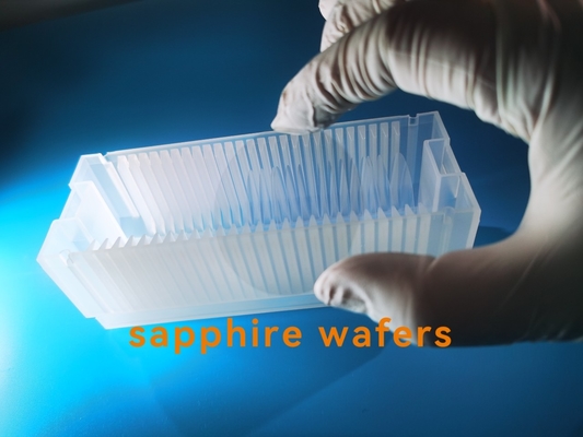 100um 170um 200um DSP Sapphire Wafers Ultrathin Thickness 2inch